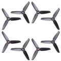 AFOIS 5328 Propellers for DJI FPV – 8-Pack (4CW+4CCW) – PC Material, Quick-Release, Black