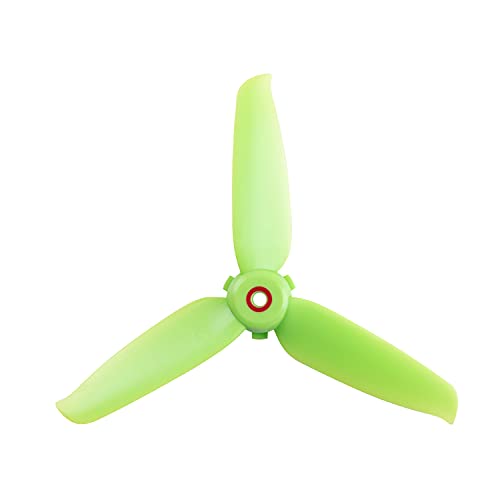 AFOIS 5328 Propellers for DJI FPV Drone (8-Pack) - Low Noise Quick-Release Green PC Blades