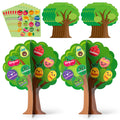 Aginc Berry 16-Piece Fruit Bible Trees DIY Craft Kit for Kids - Christian Religious Sunday School Activity
