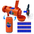 AGM MASTECH Soda Can Foam Dart Blaster – Transforming Novelty with 30 Darts & 3 Targets