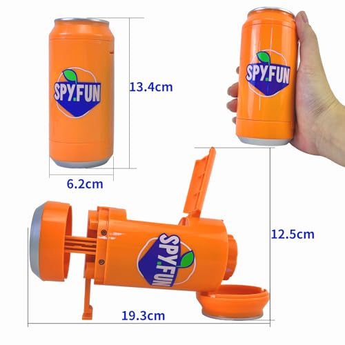 AGM MASTECH Soda Can Foam Dart Blaster – Transforming Novelty with 30 Darts & 3 Targets