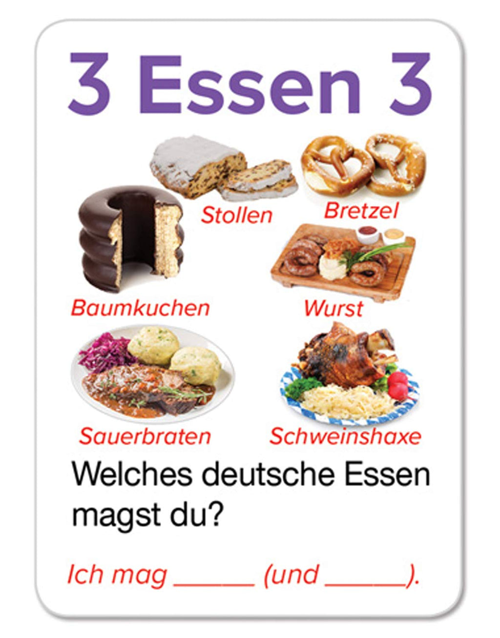 AGO Auf Deutsch: A Q&A Card Game for Practicing German Conversation as a Beginner