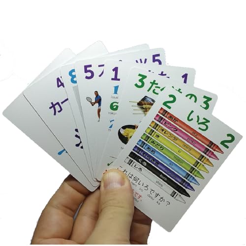 AGO JGO Japanese Conversation Card Game: 54 Cards for Learning Basic Japanese