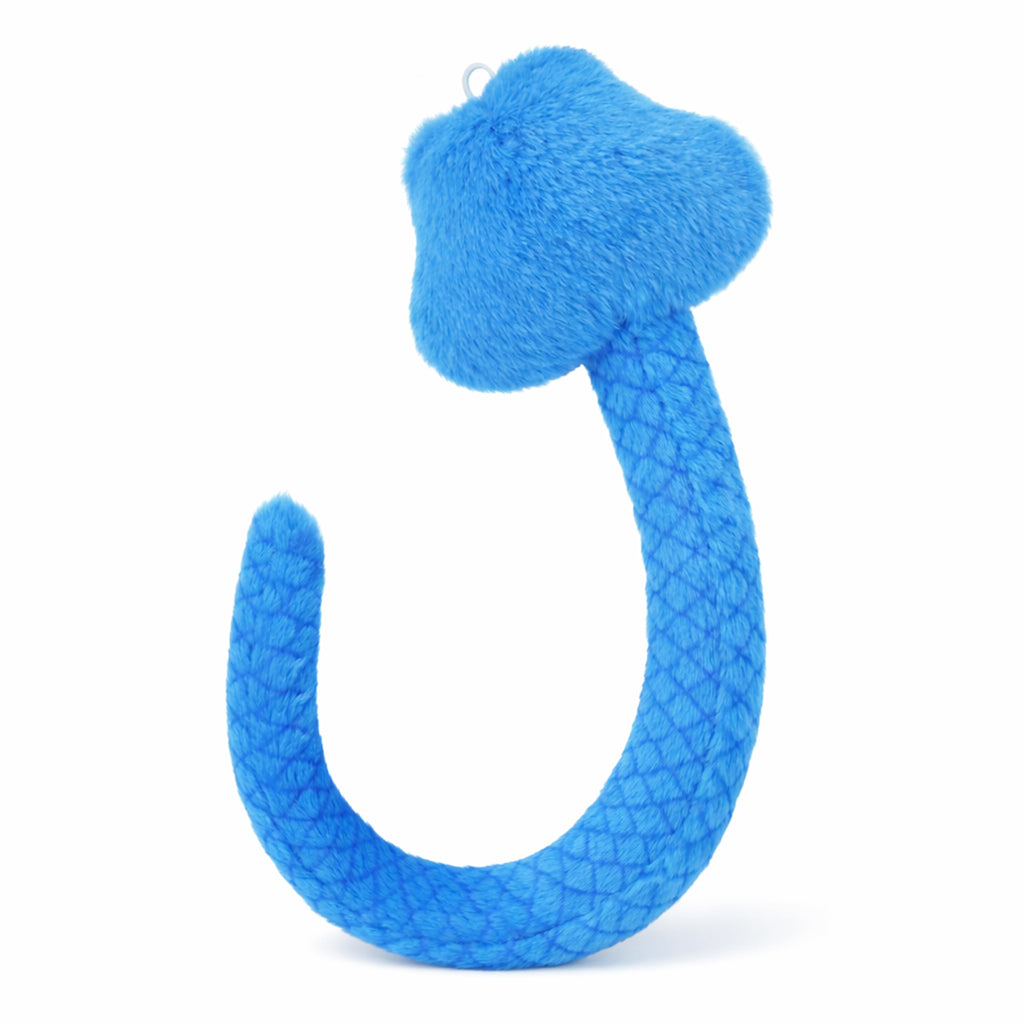 Ahlsense 11.8-Inch Cute Blue Snake Plush Toy – Soft Flexible Stuffed Animal for Kids and Snake Lovers