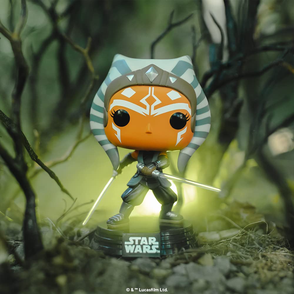 Ahsoka Tano Funko Pop! Vinyl Bobblehead - The Mandalorian Series, 4.75-Inch