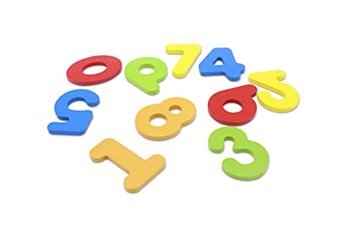 AILE Wooden Number Puzzle for Toddlers 2-4 – Preschool Learning Toy with Counting Blocks