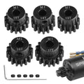 AIMROCK 5-Pack Mod 1 Pinion Gears (13T-17T) for 1/8 RC Cars with 5mm Motor Shaft