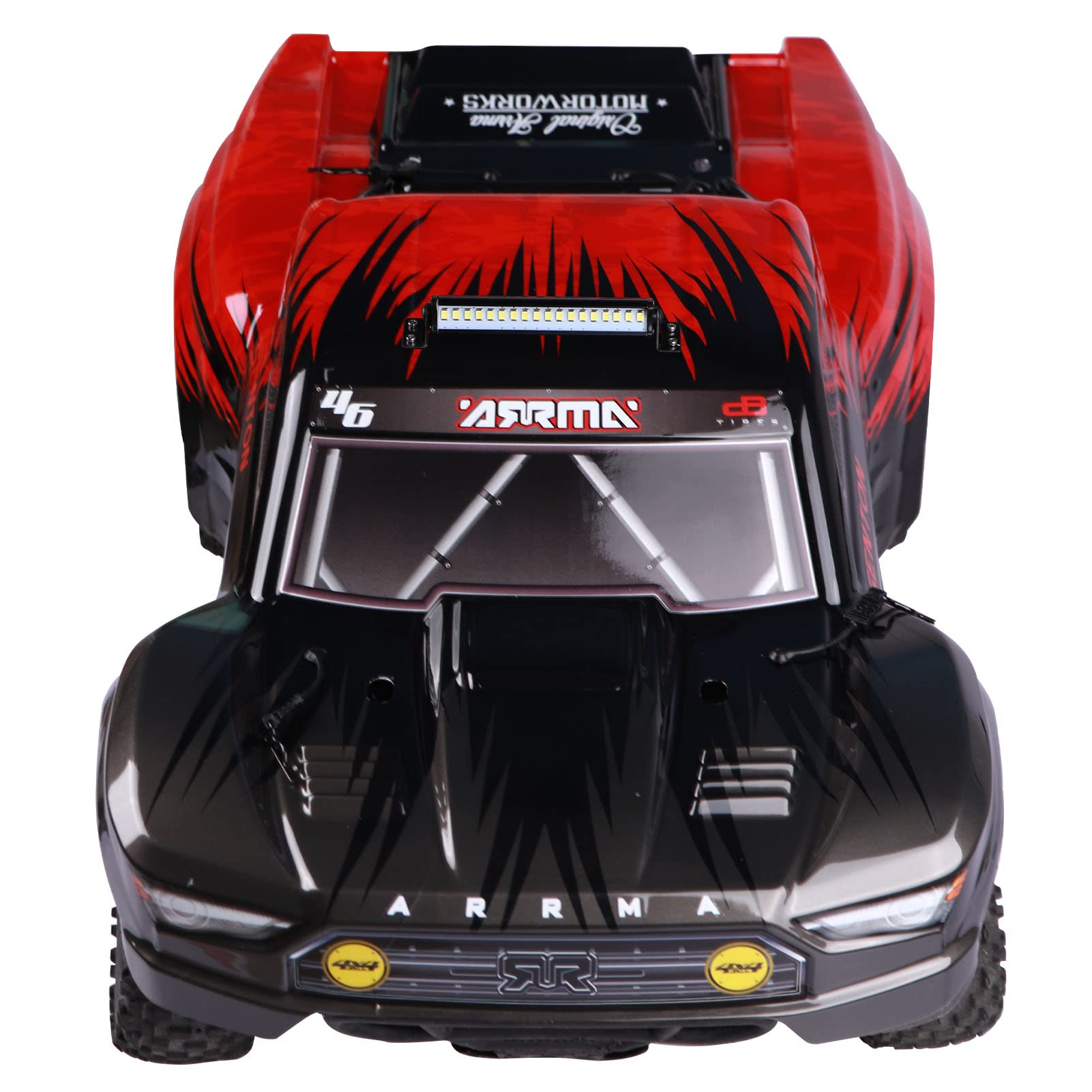 AIMROCK 55mm RC Car Light Bar 12LED Roof Lamp Kit for 1/10 Slash Stampede Rustler TRX-4 SCX10
