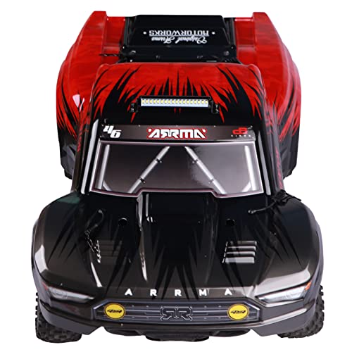 AIMROCK 55mm RC Car Light Bar 12LED Roof Lamp Kit for 1/10 Slash Stampede Rustler TRX-4 SCX10