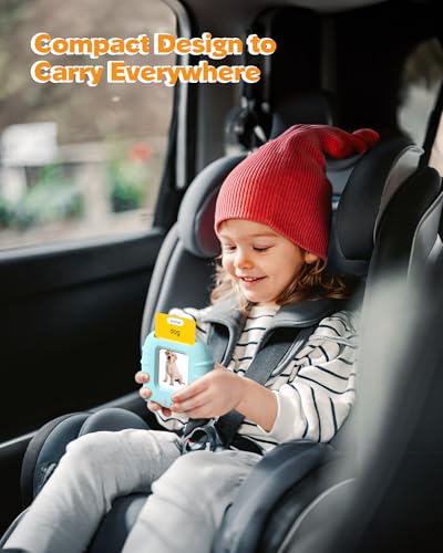 Airbition Talking Flash Cards for Toddlers 1-5 Years – 224 Words, Screen-Free Montessori Learning Toy with Rechargeable Battery