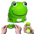 AiSiXin Frog Stress Ball – Soft TPR Squishy Toy for Anxiety Relief, Fun Squeeze Toy for Kids & Adults