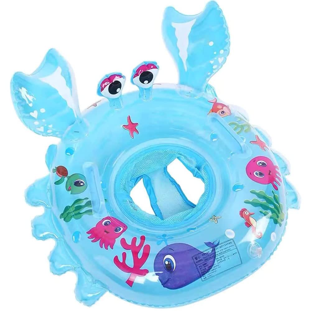 AIYUENCICI Baby Swimming Float - Inflatable Toddler Swim Ring with Handles for Ages 8-48 Months