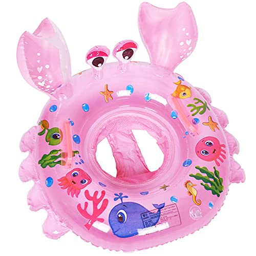 AIYUENCICI Inflatable Baby Swim Float with Handles – Cute Animal Design for Toddlers 8-48 Months (Up to 40 lbs)
