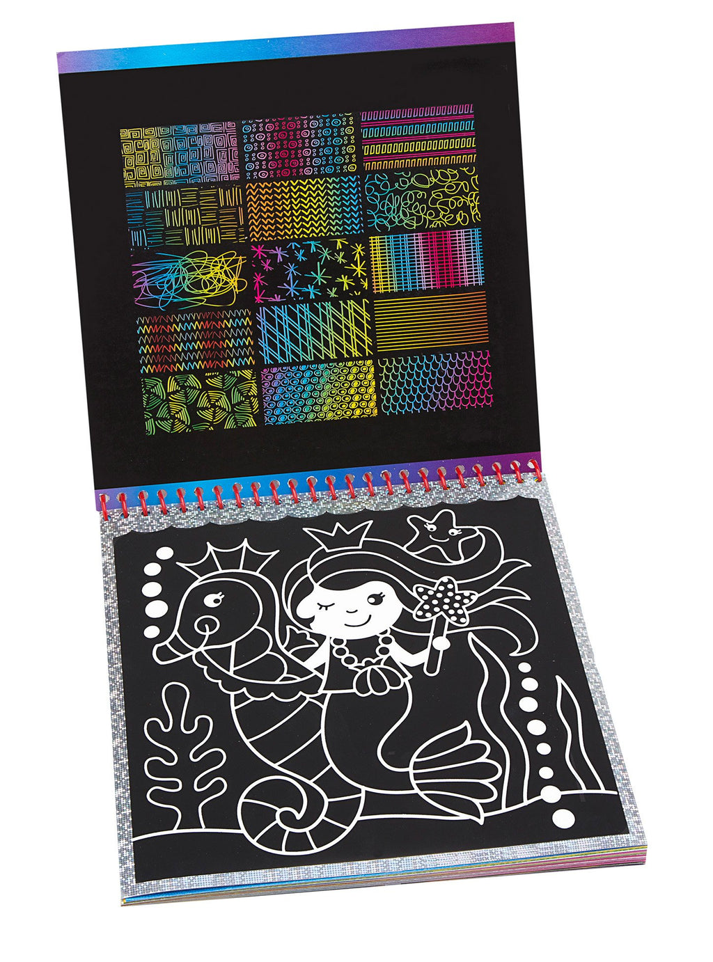 ALEX Toys Scra-ffiti So Cute Scratch Art Pad – 19 Pages + Stickers for Kids Ages 5+