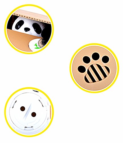 ALIMITOPIA Vocal Mischief Stealing Coin Bank - Cartoon Panda Piggy Bank, Holds 40 Coins, Requires 2 AA Batteries