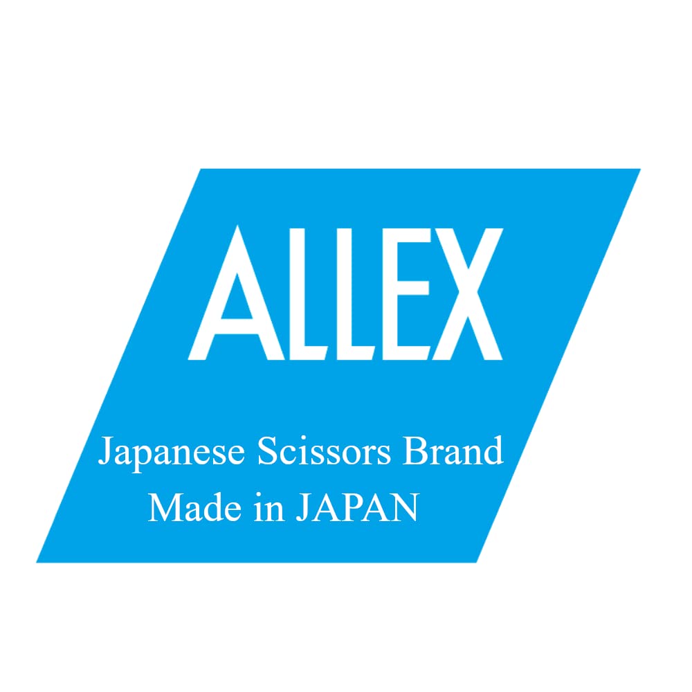 ALLEX Left Handed Office Scissors 6.5" – Green – Japanese Stainless Steel – Made in Japan