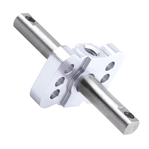 AllinRC Aluminum Differential Locker Spool for Traxxas 2WD 1/10 Scale RC Cars (Silver)