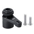 Alloy 25T Steering Servo Arm for 1/10 RC Axial RBX10 Crawler (Black)