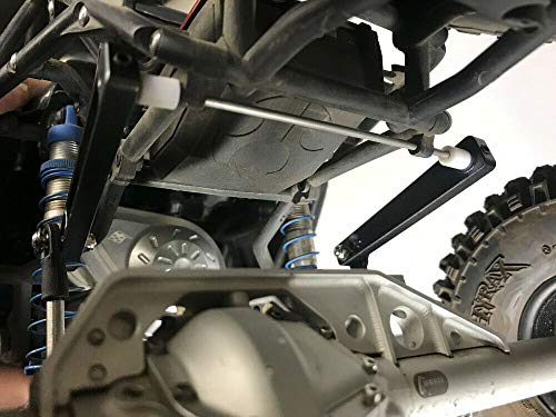 Alloy Rear Anti-Sway Bar Set for 1/10 RC Axial Wraith RR10 Bombers (Black) by Benedict Harry