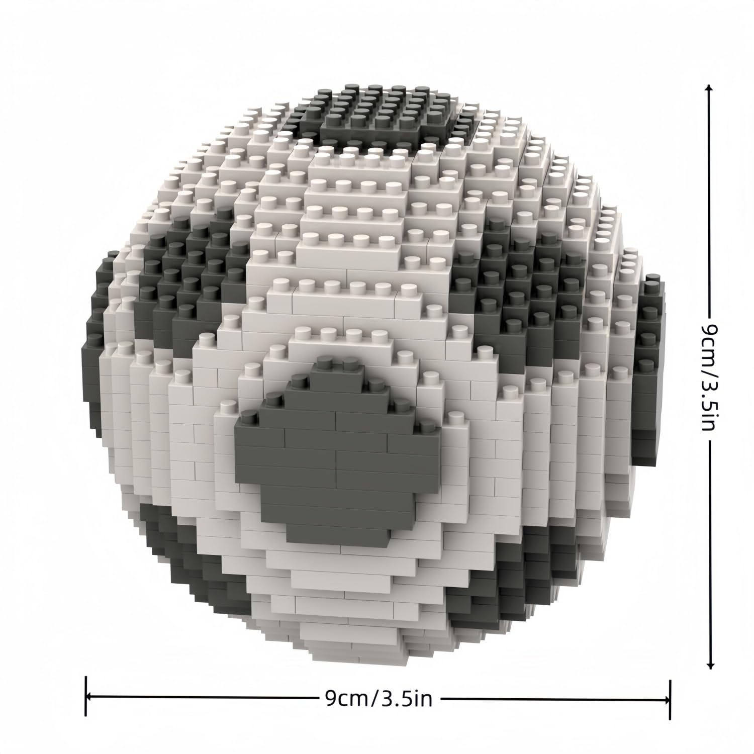 alltogetho Mini Football Building Set – 900+ Micro Blocks Soccer Model for Desk Decor
