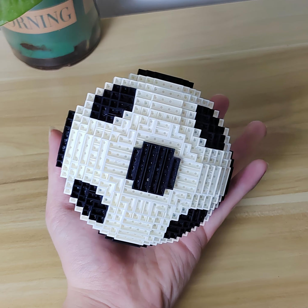alltogetho Mini Football Building Set – 900+ Micro Blocks Soccer Model for Desk Decor