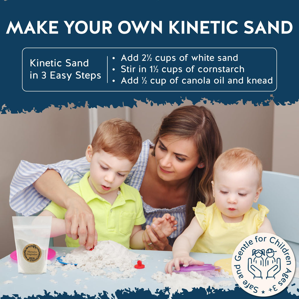 Alternative Imagination White Fine Sand – 1 lb for Rituals, Zen Gardens, Incense Burners, and Crafts