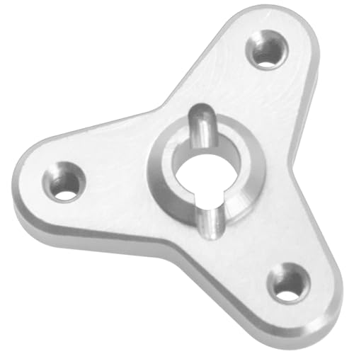 Aluminum Alloy Slipper Clutch Eliminator for Traxxas E-Maxx, E-Revo, Summit, T-Maxx 3.3, Revo 3.3 (Silver)
