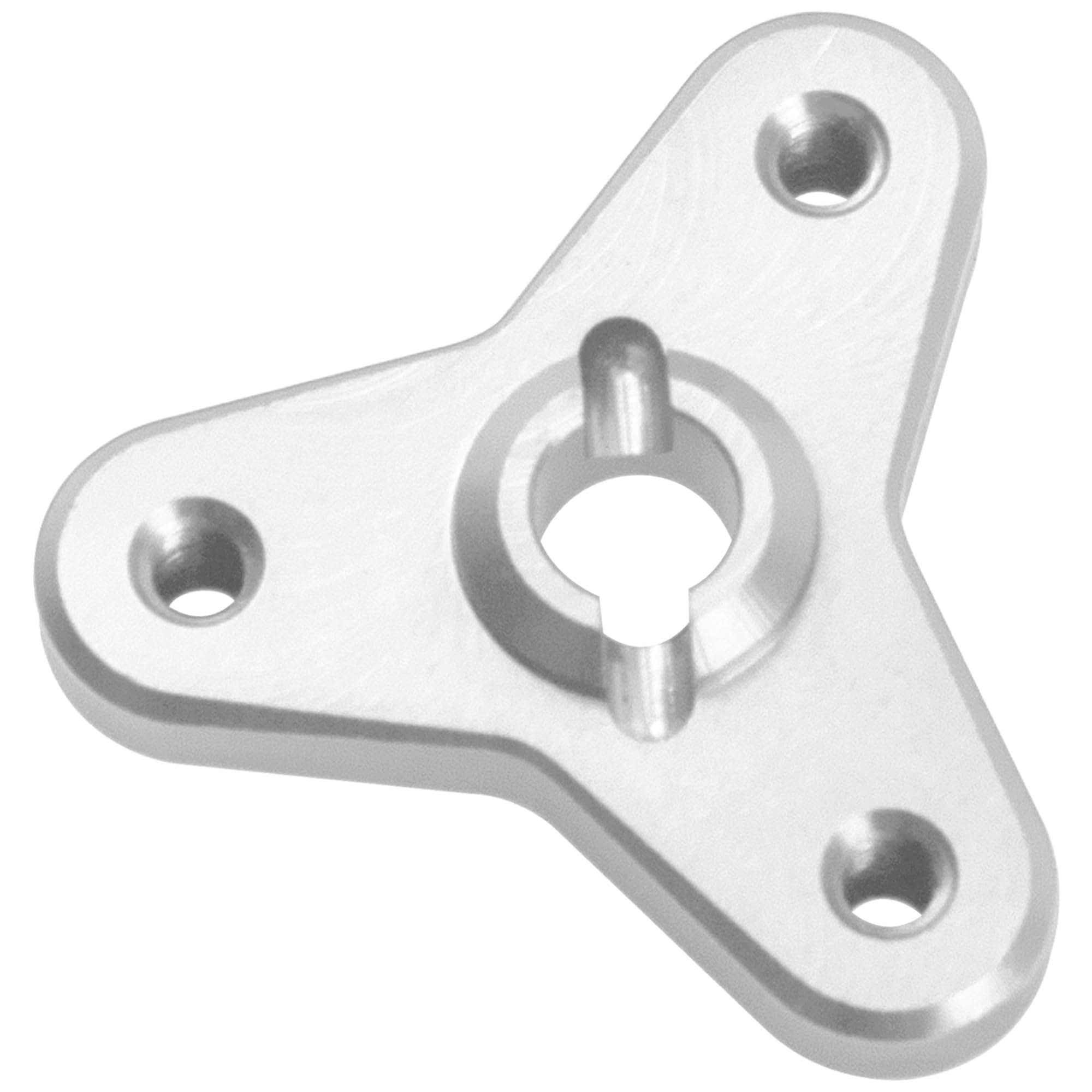 Aluminum Alloy Slipper Clutch Eliminator for Traxxas E-Maxx, E-Revo, Summit, T-Maxx 3.3, Revo 3.3 (Silver)