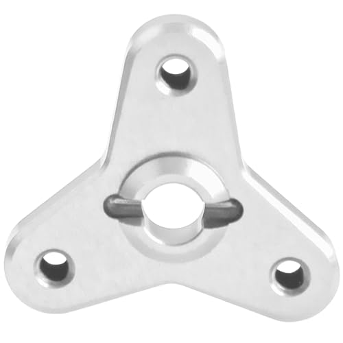 Aluminum Alloy Slipper Clutch Eliminator for Traxxas E-Maxx, E-Revo, Summit, T-Maxx 3.3, Revo 3.3 (Silver)