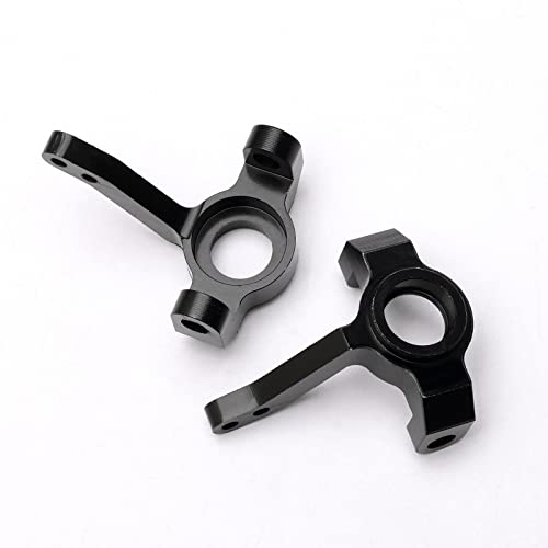 Aluminum Front Knuckle Arms for 1/10 AXIAL SCX10 Rock Crawler (2pcs) – Black Upgrade Parts