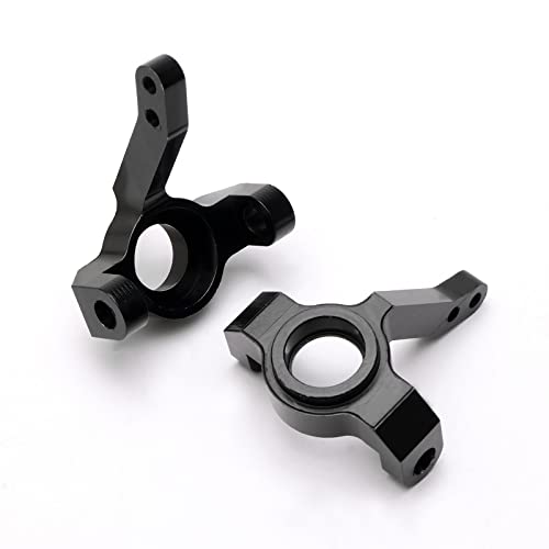 Aluminum Front Knuckle Arms for 1/10 AXIAL SCX10 Rock Crawler (2pcs) – Black Upgrade Parts