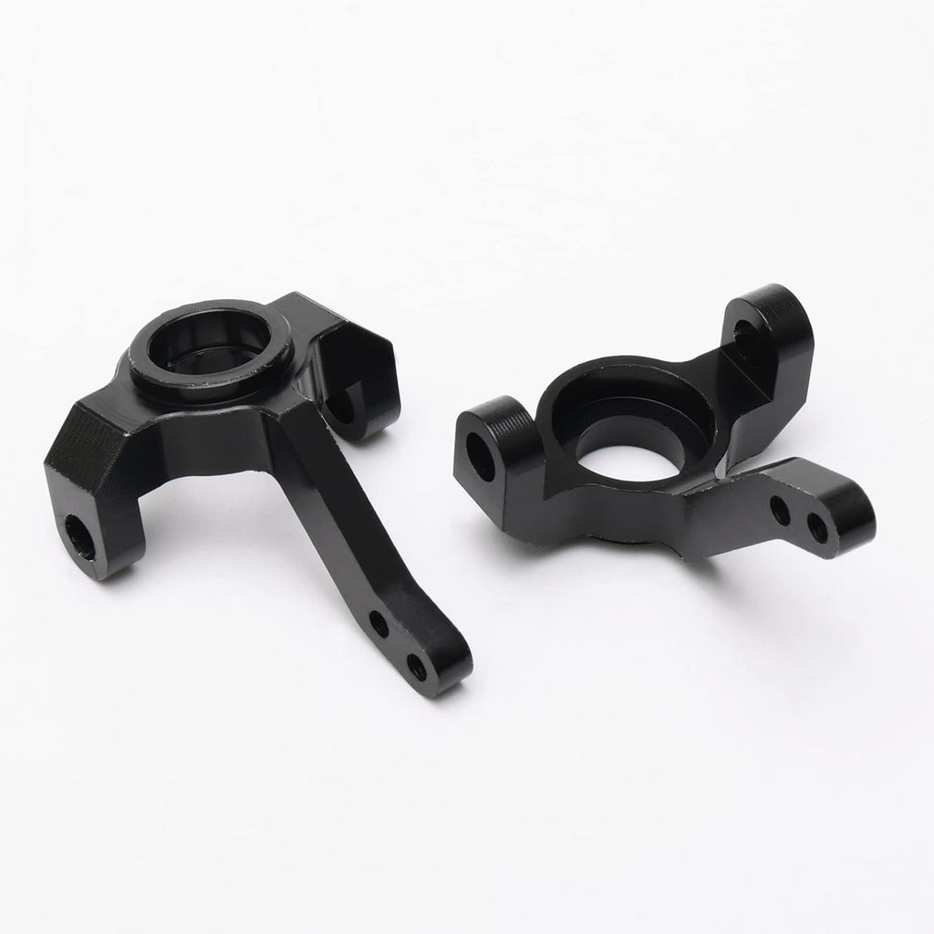 Aluminum Front Knuckle Arms for 1/10 AXIAL SCX10 Rock Crawler (2pcs) – Black Upgrade Parts
