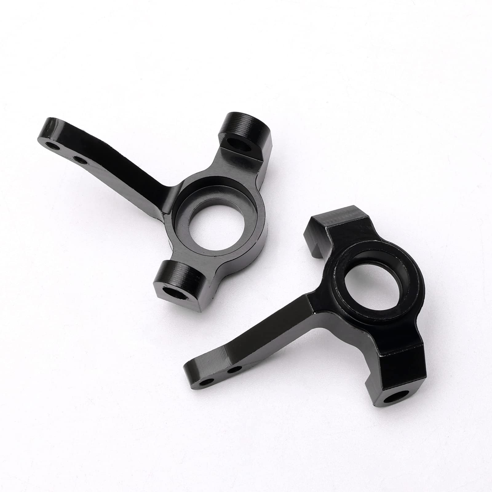 Aluminum Front Knuckle Arms for 1/10 AXIAL SCX10 Rock Crawler (2pcs) – Black Upgrade Parts