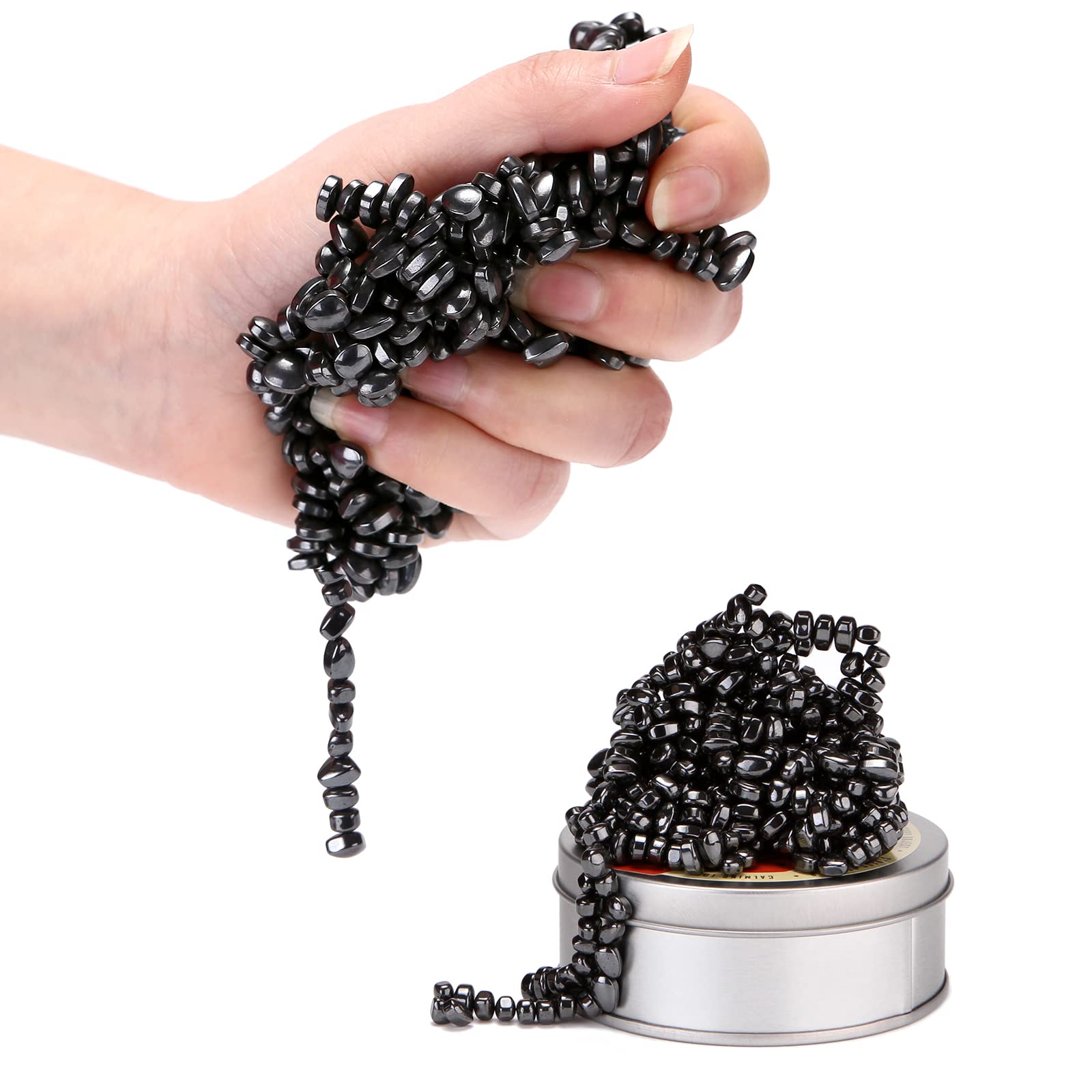 Alunmair 550-Piece Magnetic Putty Desk Toy - Ferrite Crags for Stress Relief