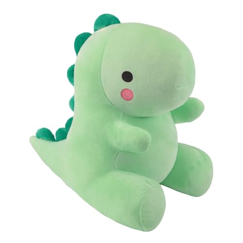 Alwoligag Green Plush Dinosaur Stuffed Animal – 10.8 Inch Soft Toy for Kids