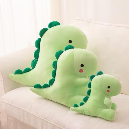 Alwoligag Green Plush Dinosaur Stuffed Animal – 10.8 Inch Soft Toy for Kids