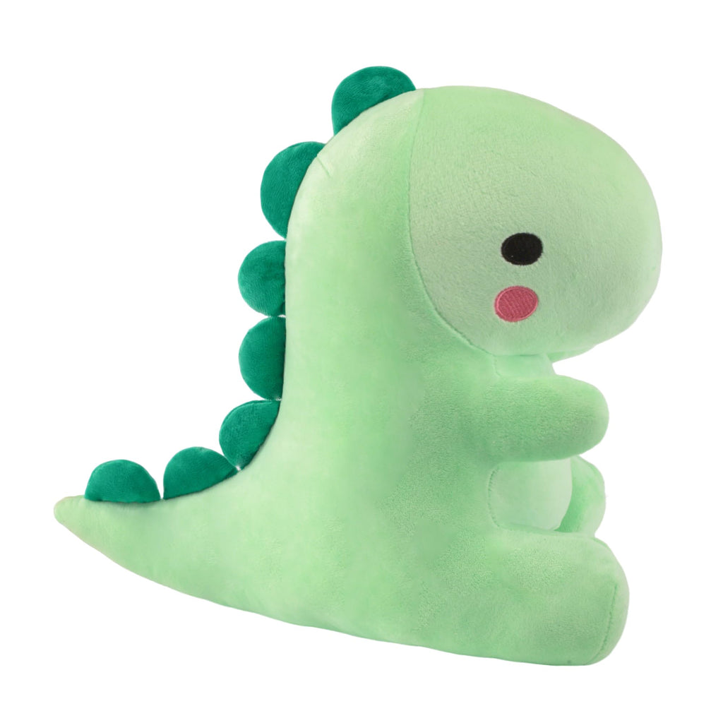 Alwoligag Green Plush Dinosaur Stuffed Animal – 10.8 Inch Soft Toy for Kids