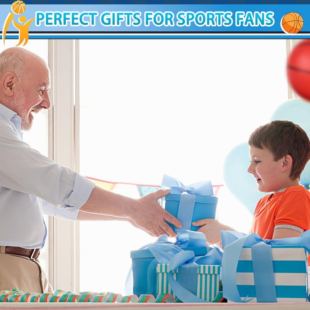 Amarlozn 6-Inch Mini Basketballs (5 Pack) – Soft Rubber Balls for Indoor Hoops and Pool Games