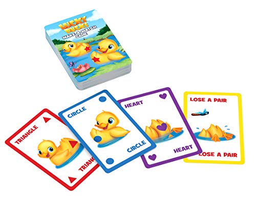 Amazon Exclusive Let's Go Fishin' with Lucky Ducks Bonus Card Game – Classic Fishing Fun for Ages 4+