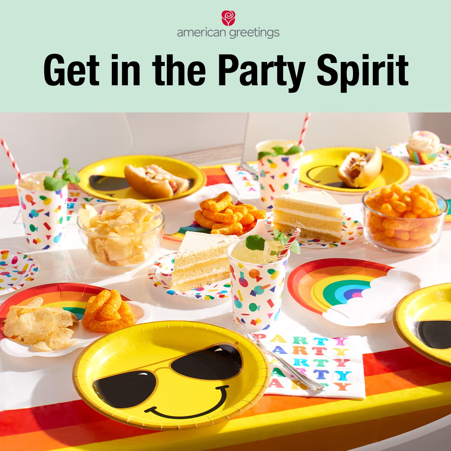 American Greetings Friends Party Lunch Napkins, 50-Count – Officially Licensed