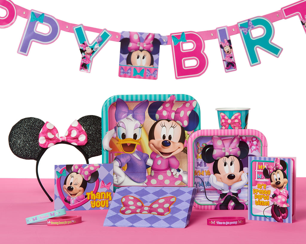 American Greetings Minnie Mouse Invitation & Thank You Combo Pack, 8 Count
