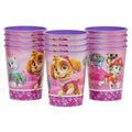 American Greetings PAW Patrol Pink Plastic Cups (12-Pack, 16 oz) - Reusable Party Cups with Skye, Everest, Marshall