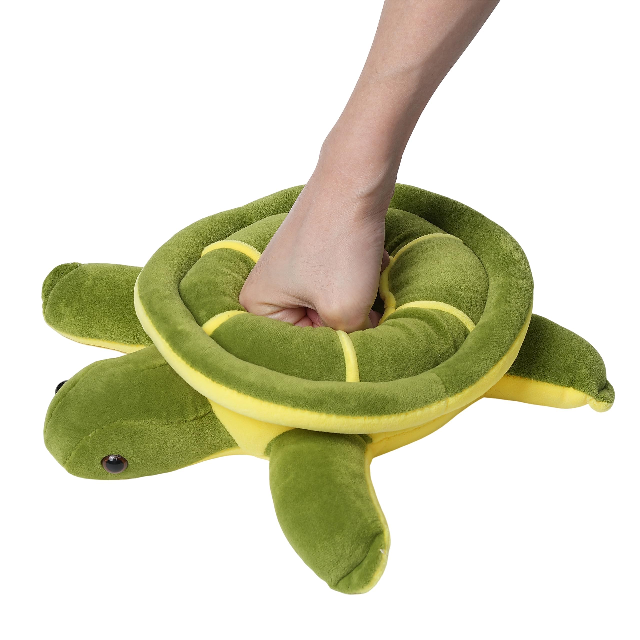 AMLHNA Cute Sea Turtle Plush Toy, 9.8 Inch Soft Stuffed Animal - Perfect Gift for Kids and Baby Showers