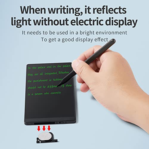 Amoretti Sonnet 6.5in Mini LCD Writing Tablet for Kids and Adults – Reusable Electronic Drawing Pad, Blue-Light-Free Screen, Slim Travel Sketchpad