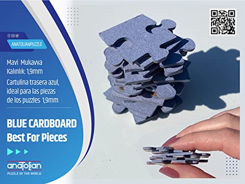 Anatolian Florence 500-Piece Jigsaw Puzzle – Includes Cardboard Stand and Free Missing Piece Support