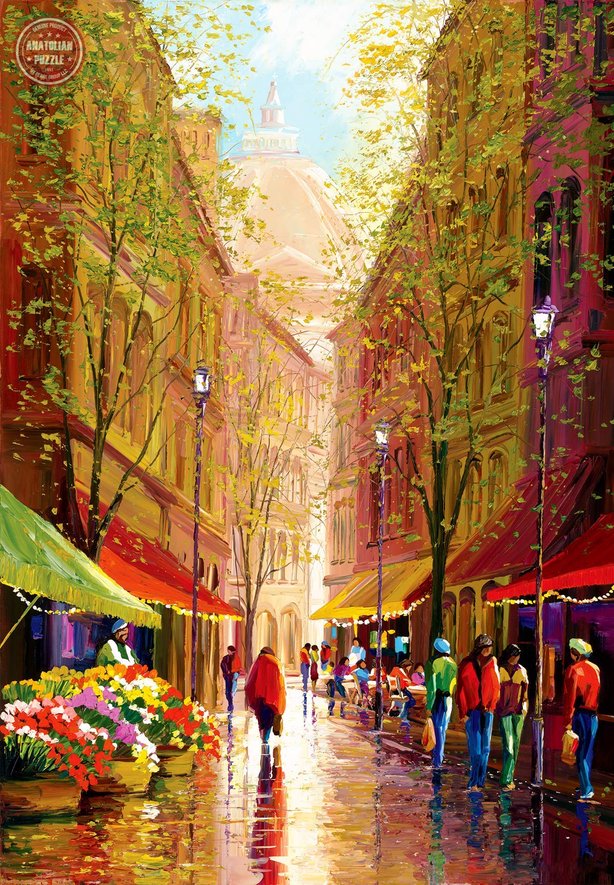 Anatolian Florence 500-Piece Jigsaw Puzzle – Includes Cardboard Stand and Free Missing Piece Support