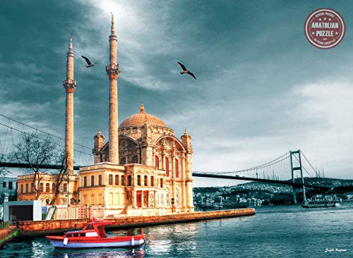 Anatolian Ortakoy Mosque Nostalgia 1000 Piece Jigsaw Puzzle – Model #3171