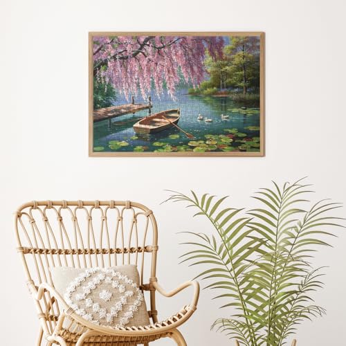 Anatolian Willow Spring Beauty 500-Piece Jigsaw Puzzle – Finished Size 19x13 Inches