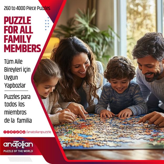 Anatolian Willow Spring Beauty 500-Piece Jigsaw Puzzle – Finished Size 19x13 Inches