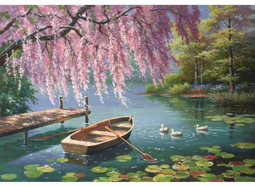 Anatolian Willow Spring Beauty 500-Piece Jigsaw Puzzle – Finished Size 19x13 Inches